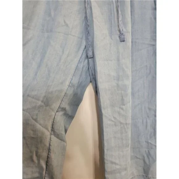 LOGO LORI GOLDSTEIN, Wide Leg Capri, Size Medium - Picture 2 of 4